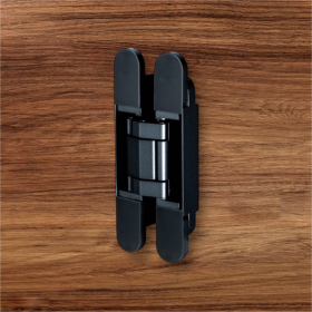 Bản lề cửa, Bản lề âm có thể điều chỉnh 3D, hợp kim kẽm, độ dày cửa: ≥ 40 mm