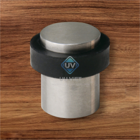 Chặn cửa gắn sàn, Inox