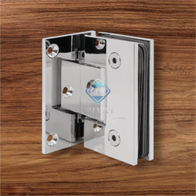 Bản lề kẹp Tường kính lệch