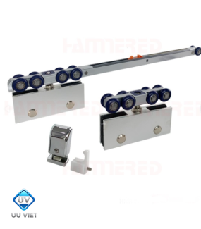 BÁNH XE LÙA TREO KÍNH GIẢM CHẤN 1 CHIỀU HMR 811-1