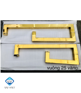 TAY PHÒNG TẮM VUÔNG 25 VÀNG
