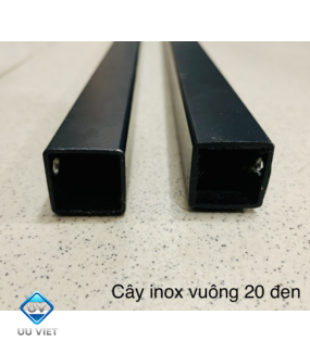 CÂY INOX VUÔNG 25 ĐEN