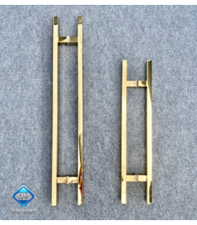 TAY NẮM H VUÔNG 20X40 VÀNG