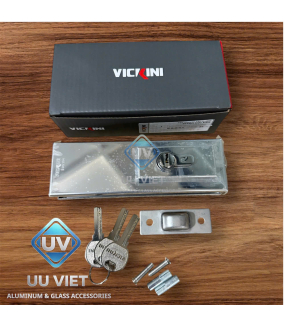 KHÓA SÀN INOX BÓNG VICKINI