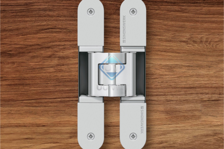 Bản lề khe mộng, Simonswerk TECTUS TE 340 3D, âm, cho cửa phẳng lên tới 80 kg