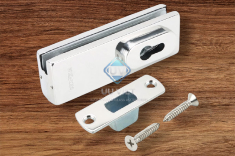 Khóa kẹp góc, kèm lỗ ruột khoá PC