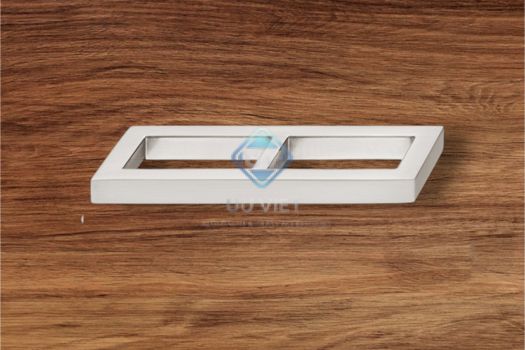 Tay nắm tủ, Tay nắm âm, hợp kim kẽm, rộng 104 mm, cạnh thẳng, Häfele Déco H1320