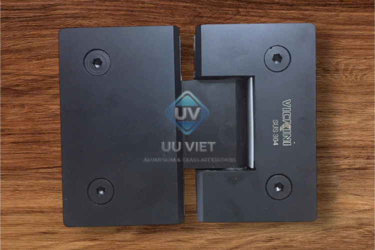 BẢN LỀ KẸP KÍNH KÍNH ĐEN 