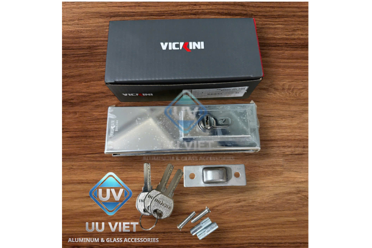 KHÓA SÀN INOX BÓNG VICKINI