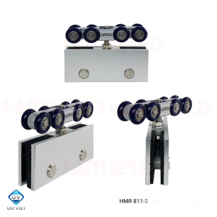 BÁNH XE LÙA TREO KÍNH GIẢM CHẤN 2 CHIỀU HMR 811-2