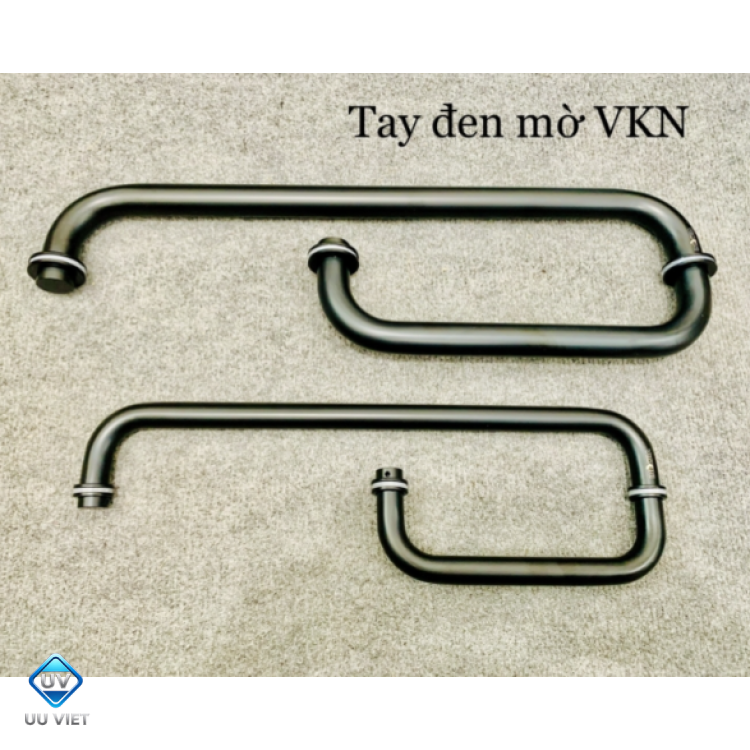 TAY NẮM PHÒNG TẮM Q25-Q19 ĐEN VICKINI