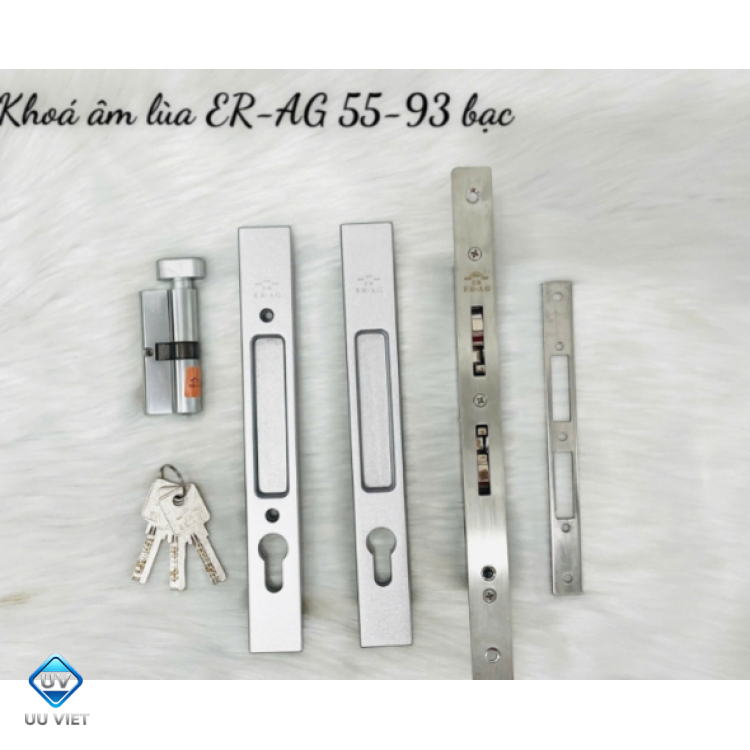 KHÓA LÙA ÂM H55-93 BẠC