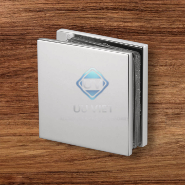 Bản lề cửa phòng tắm, Kẹp tường gắn kính 90°