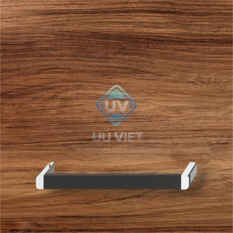 Tay nắm tủ, Tay nắm có đế, nhôm, Häfele Déco H1365