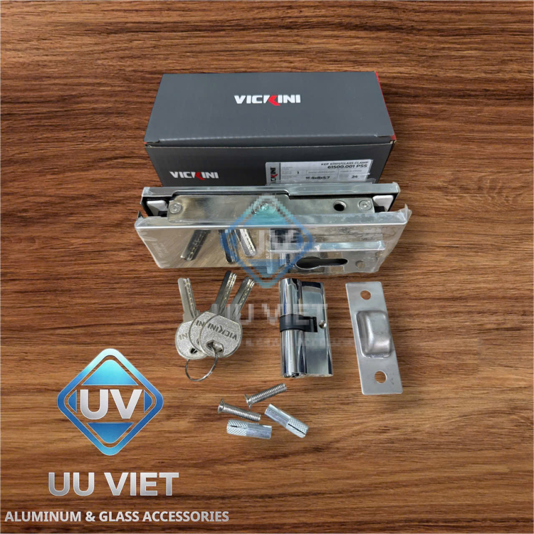 KHÓA SÀN INOX BÓNG VICKINI