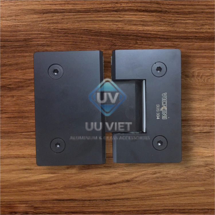 BẢN LỀ KẸP KÍNH KÍNH ĐEN 